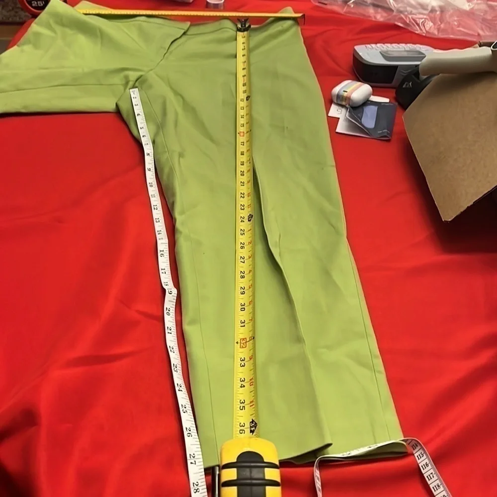Lime Green Trousers Pre own